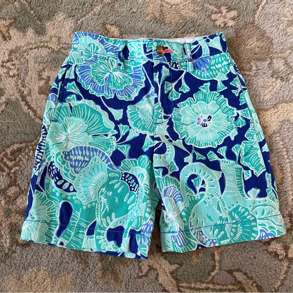 NWOT Lilly Pulitzer Boys Beaumont Shorts Size 3